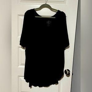 Super Soft Black Tunic Tee sz 4